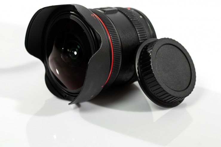 Gratis Foto afzonderlijk objectief van de camera
