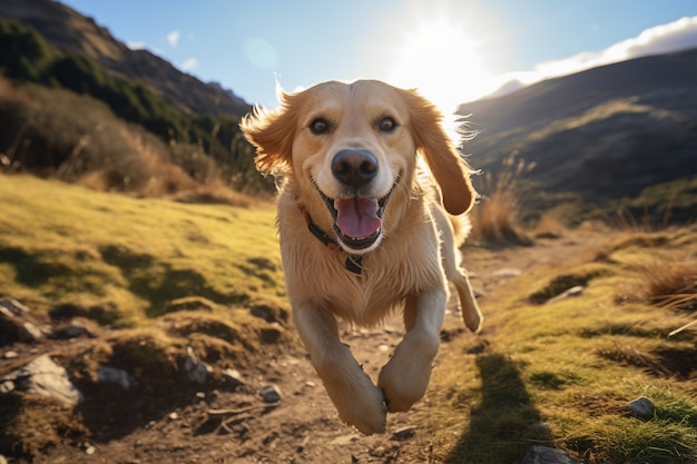 Gratis foto ai gegenereerd labrador retriever hond foto