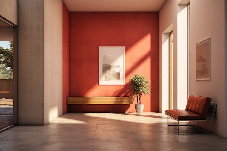 Gratis Foto ai gegenereerd van modern vormgegeven entree