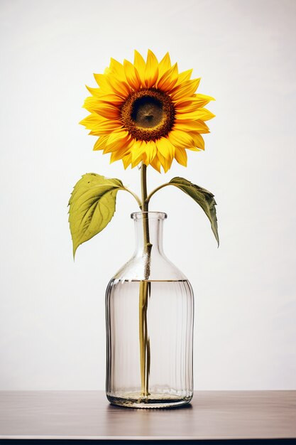 Ai gegenereerde zonnebloemen