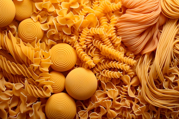 Gratis foto ai gemaakt van pasta