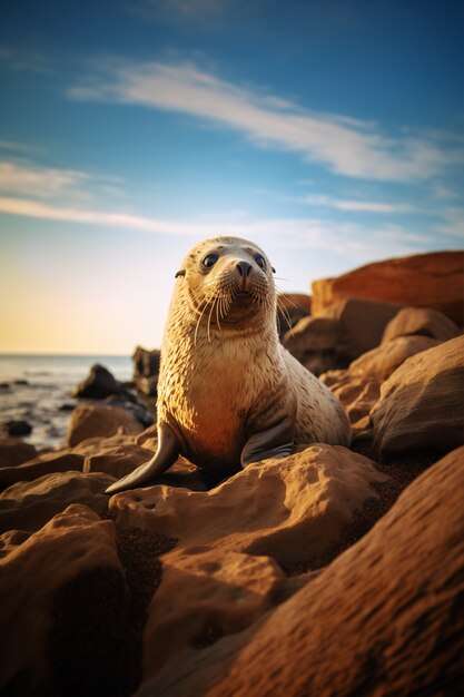 Ai genereerde realistische afbeeldingen van zeehonden