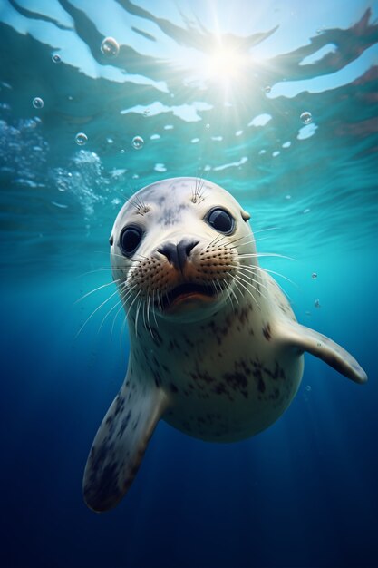 Ai genereerde realistische afbeeldingen van zeehonden