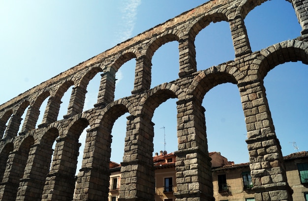 Aquaduct van Segovia in Segovia, Spanje