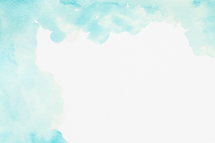 Gratis Foto aquarel kopie ruimte blauwe verf
