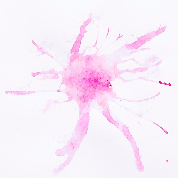 Gratis foto aquarel roze splash