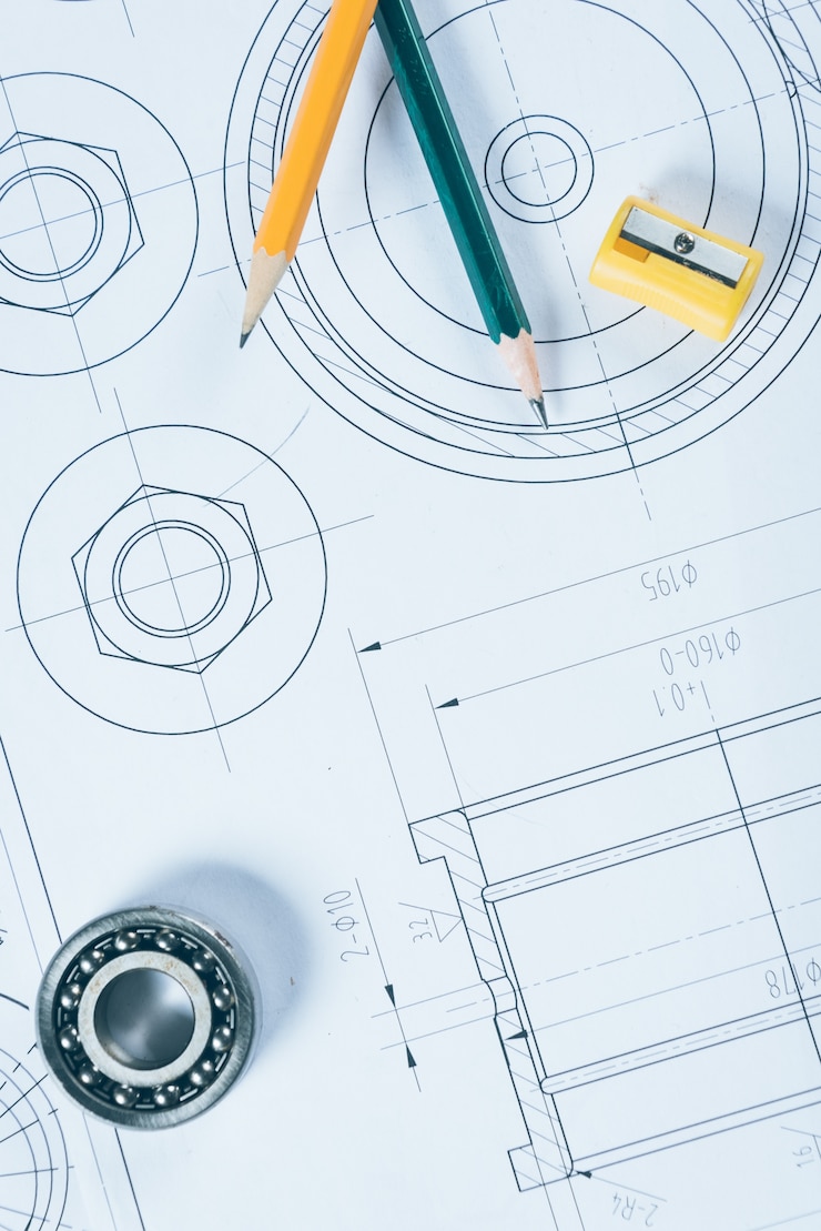 Gratis Foto architectonische blauwdrukken