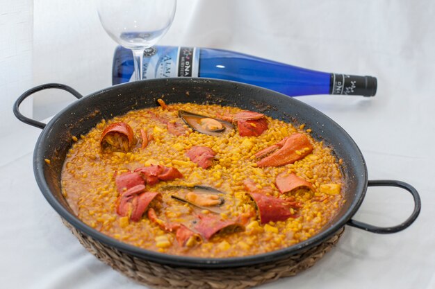 Arroz menu comida gastronomie