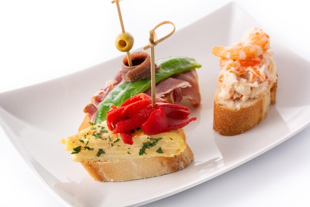 Assortiment Spaanse pintxos