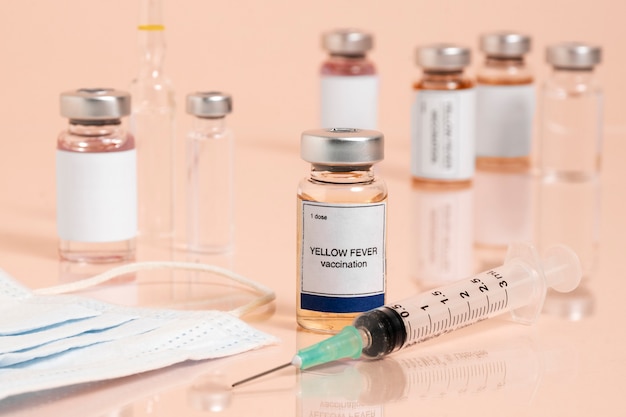 Assortiment vaccin tegen gele koorts