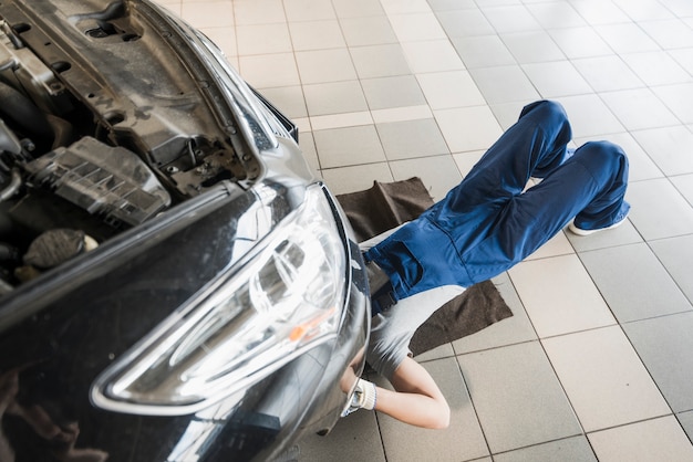 Auto reparatie bedrijfssamenstelling