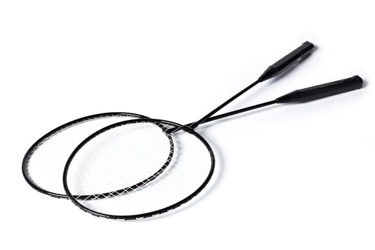 Gratis Foto badmintonrackets op wit