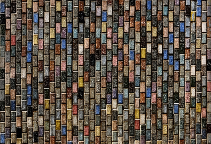 Gratis Foto baksteen het concrete concept als achtergrond van de behangtextuur