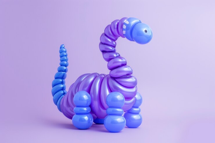 Gratis Foto ballon draaien in de vorm van een draak