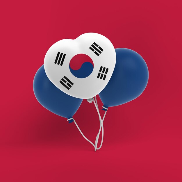 Ballonnen Zuid-Korea