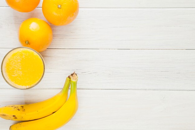Bananen en sinaasappelen
