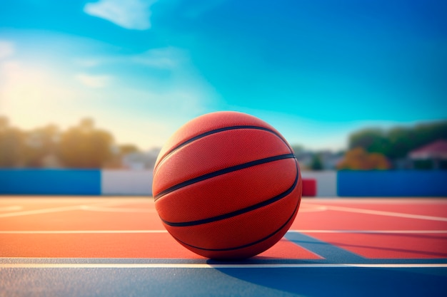 Gratis foto basketbal spelconcept