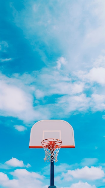 Basketbal spelconcept