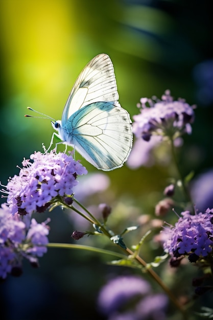Gratis foto beautiful butterfly in nature
