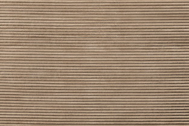 Beige corduroy stof getextureerde achtergrond