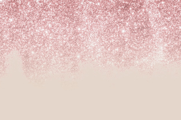 Beige en roze glitterpatroonachtergrond