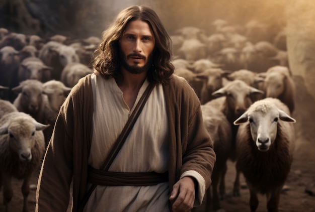 Gratis foto belangrijke gebeurtenis in het leven van jezus christus
