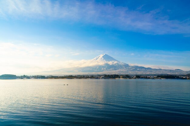 Berg Fuji en Meer Kawaguchi, Japan