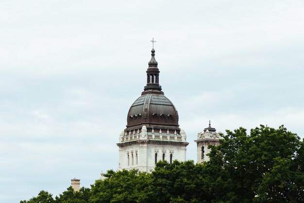 Beroemde beeldentuin van Minneapolis in Minneapolis, Minnesota, Verenigde Staten