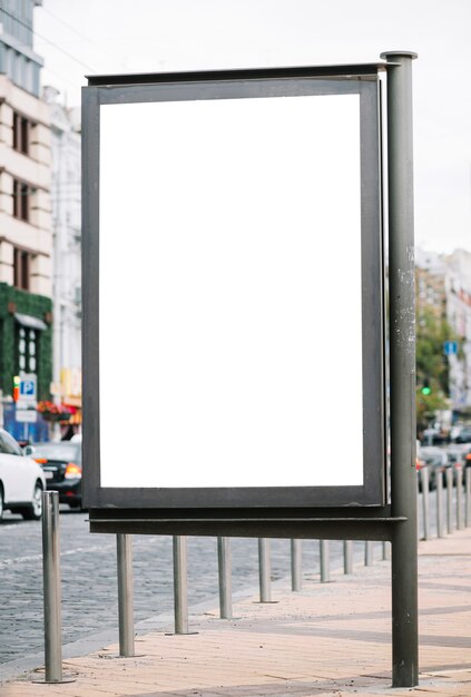 Billboard op straat in de stad