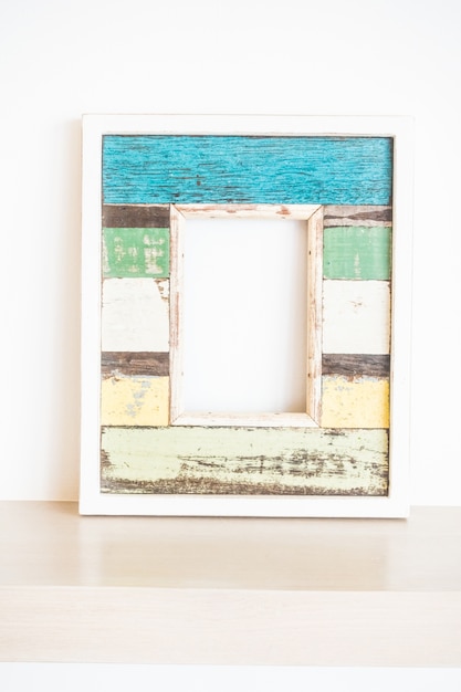 Blauw frame standing