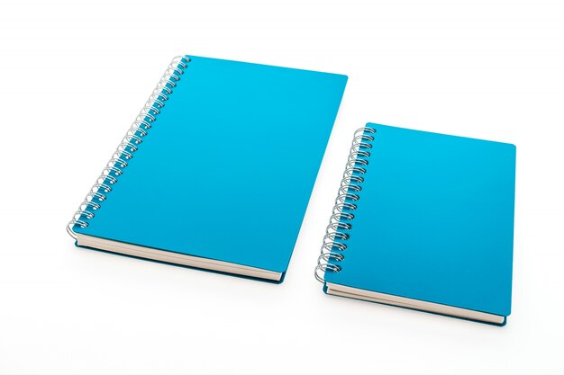 blauw notebooks