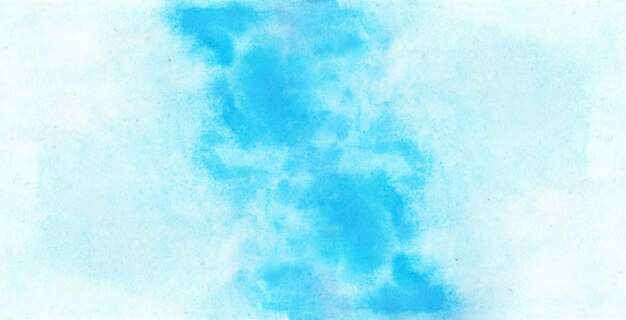 Blauwe aquarel textuur achtergrond