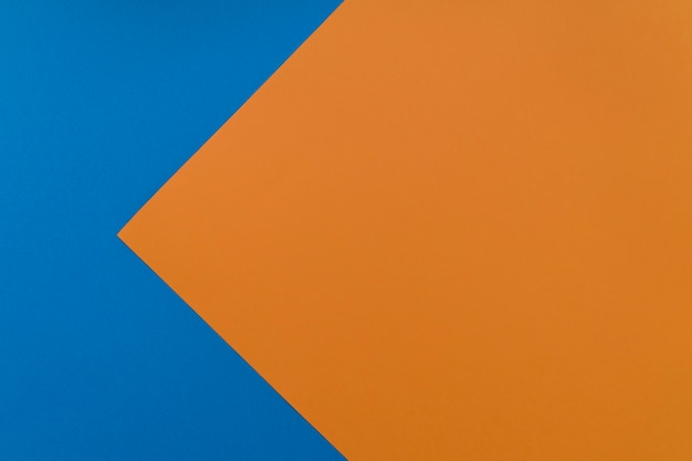 Blauwe en oranje achtergrond