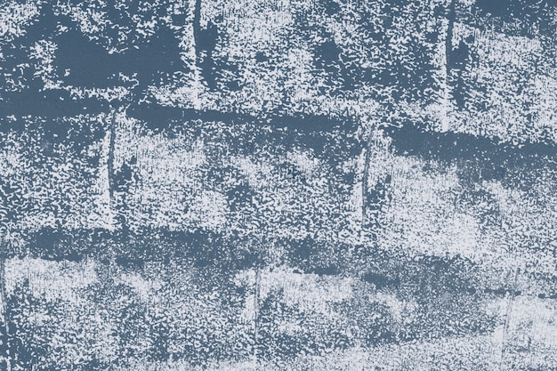 Blauwe getextureerde ruwe achtergrondblokafdrukken op stof