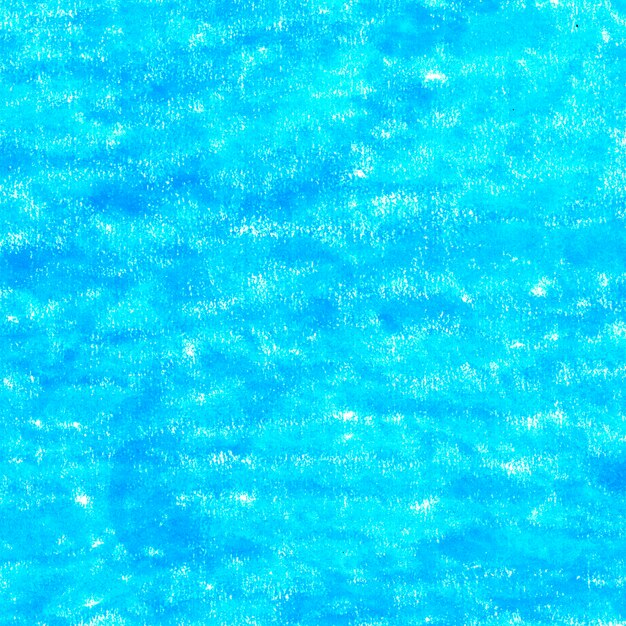 Blauwe handgeschilderde waskleurpotloden textuur