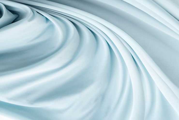 Gratis Foto blauwe stof beweging textuur