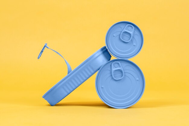 Blikken van gerecycled aluminium
