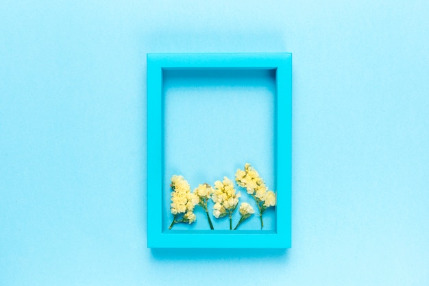 Bloemen en frame