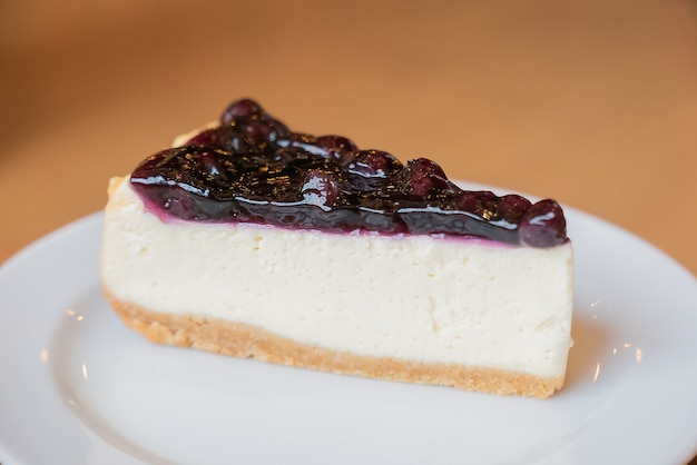 Blueberry cheese cake