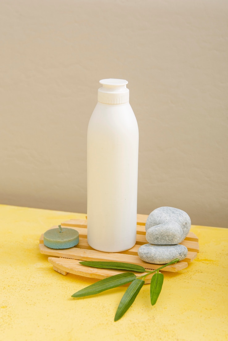 Gratis Foto bodylotion met hoge hoek