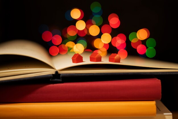 Boeken en verbeelding stilleven