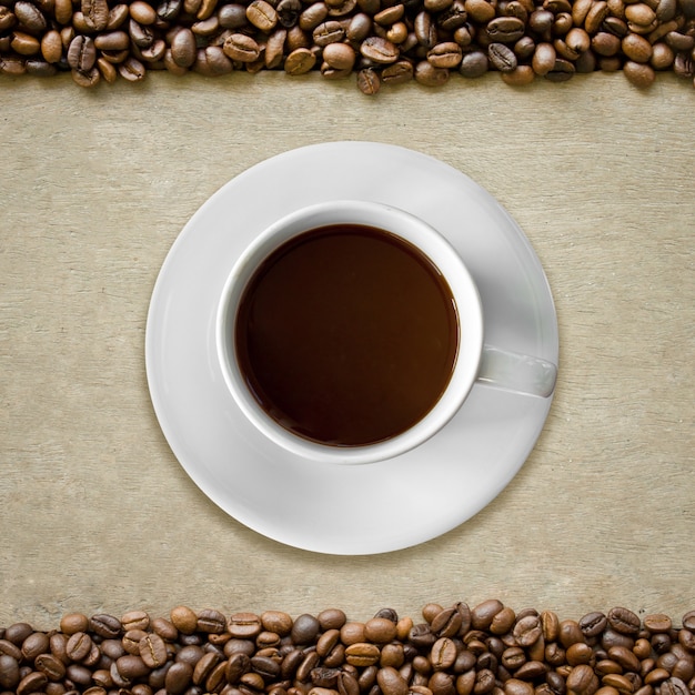 Gratis foto boon warme drank vloeistof cafe menu