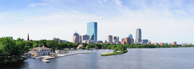 Boston achterbaai panorama