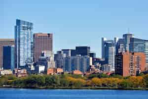 Gratis foto boston downtown, verenigde staten