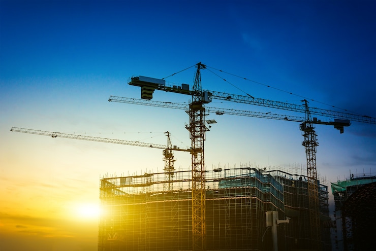 Gratis Foto bouw van elektriciteitscentrales
