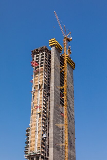 Bouwkosten van Tall Dubai Marina-wolkenkrabbers in de VAE