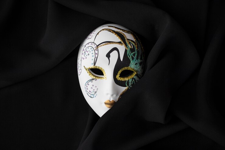 Gratis Foto boven weergave theater masker stilleven