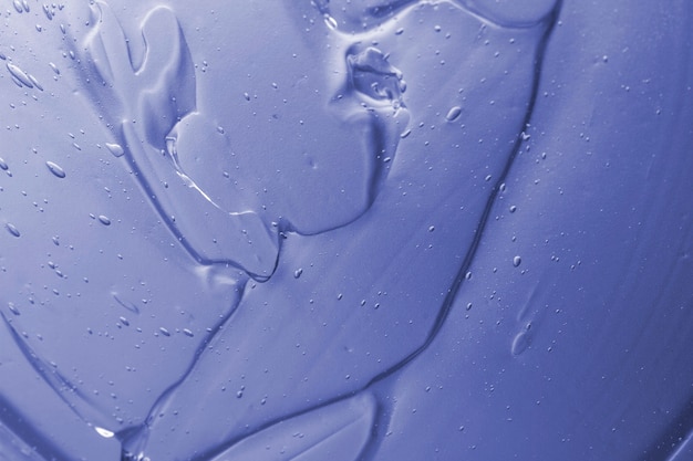 Bovenaanzicht hydroalcoholische gel close-up