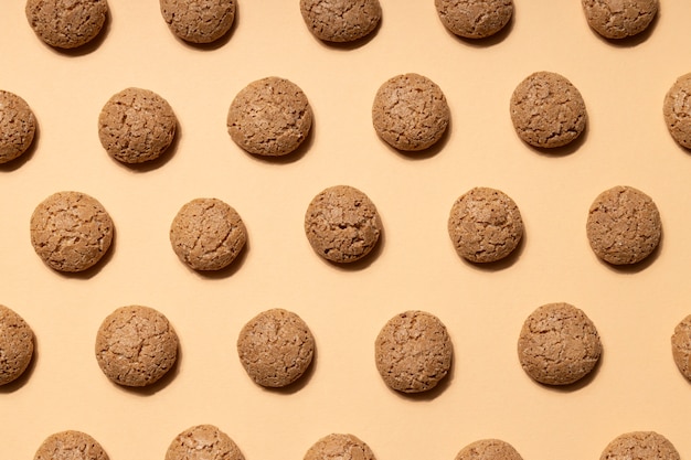 Bovenaanzicht lekker pepernoten assortiment