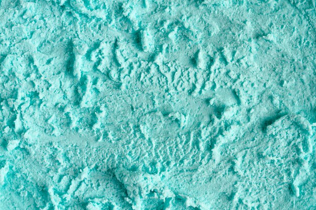 Bovenaanzicht monochroom ijs close-up